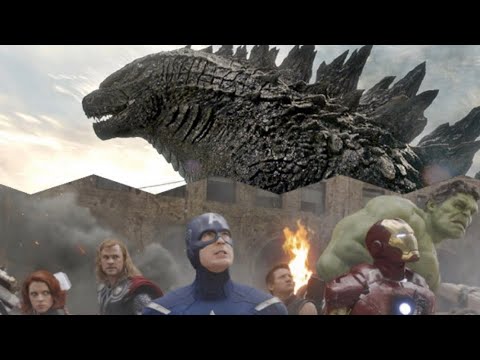 Godzilla joins the Avengers