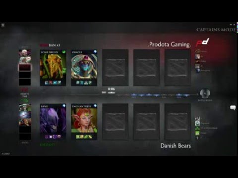Danish Bears vs ProDota  | Game 1 | Rumble Town #1