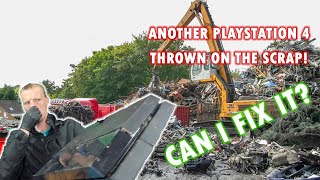 I Found ANOTHER PlayStation 4 Left Out For Scrap... Can It Be Brought Back To Life? #SaveFreddy