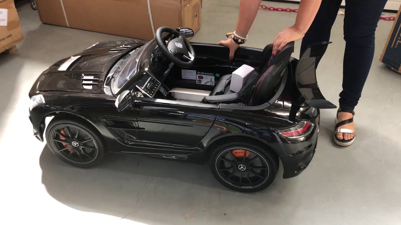 Watch Características MERCEDES SLS 12v con mando control remoto Now Características MERCEDES SLS 12v con mando control remoto