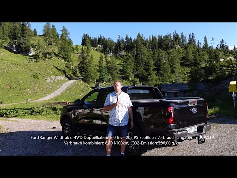 Der neue Ford Ranger Wildtrak (2023) im 2000 Kilometer Alpen-Test der Emil Frey NRW-Garage