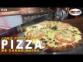 PIZZA DE CARNE MOÍDA NA CHURRASQUEIRA RUFFO S GRILL