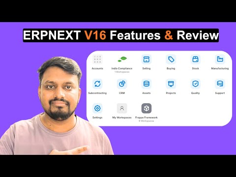ERPNext v16 Review — New Features and UI Changes video thumbnail