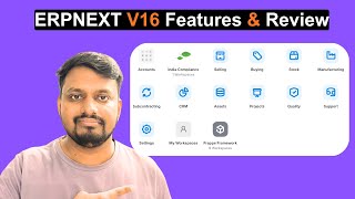 ERPNext v16 Review — New Features & UI (2025)
