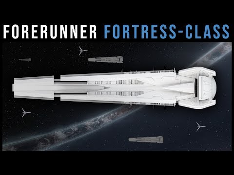 Forerunner FORTRESS-CLASS Dreadnought -- Breakdown/Render | Halo Lore