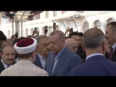 مصر العربية أردوغان يشارك في مراسم تشييع جثمان صحفي وكاتب تركي