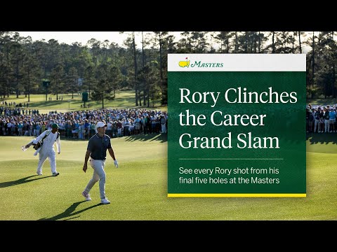 The Final Five Holes | Every Shot From Rory McIlroy