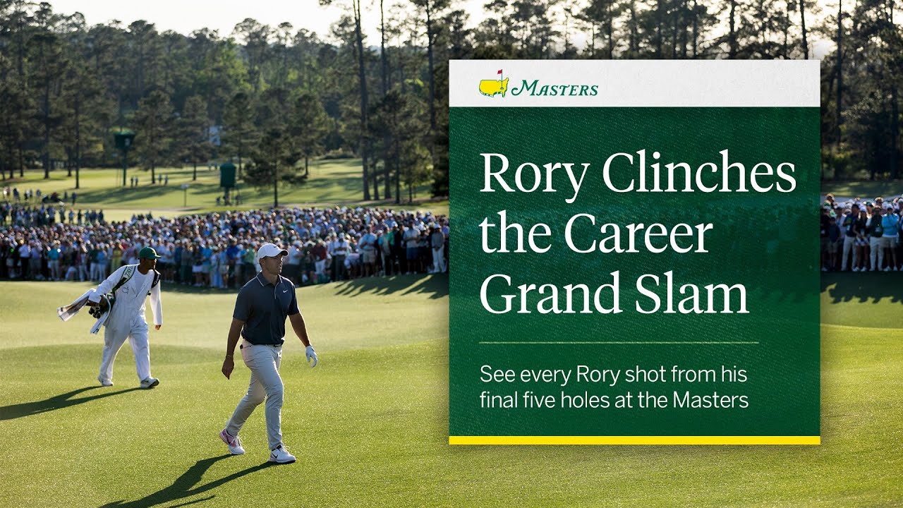 The Final Five Holes | Every Shot From Rory McIlroy - YouTube
