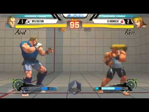 EVO 2015 - USF4 Infiltration vs momochi top 8 match of the night