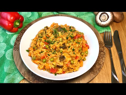 Reispfanne mit Gemüse | schnell & einfach | vegan