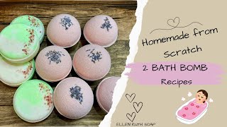 BATH BOMBS 2 Ways ( plus a bit of a Fail 😳 ) Ellen Ruth Soap #bathbombs #bathtime