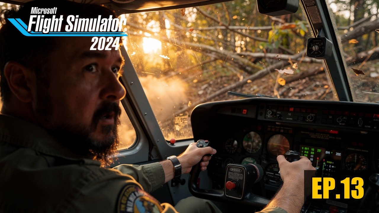 MICROSOFT FLIGHT SIMULATOR 2024 EP.13 "Me estrello contra los árboles a 90 nudos"