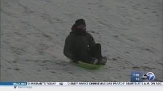 Chicago Weather: Frigid temps move in as Chicagoans enjoy White Christmas