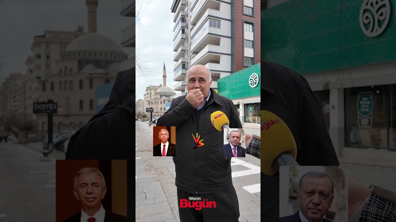 Kahramanmaraş’ta sokak röportajı: “En sevdiğiniz siyasetçi kim?” sorusuna dikkat çeken yanıt