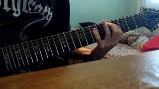 Meshuggah - Stifled Guitar Cover