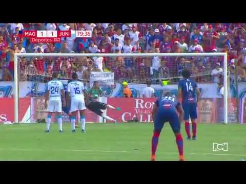 Unión Magdalena 1-1 Junior: Gol Ricardo Márquez I Deportes RCN