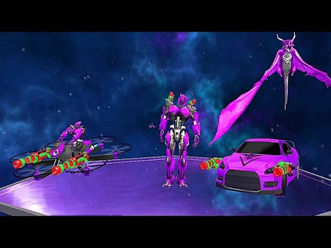 Car Robot Flying Drone Dragon Transform Game 2021 #2 - Android Gameplay