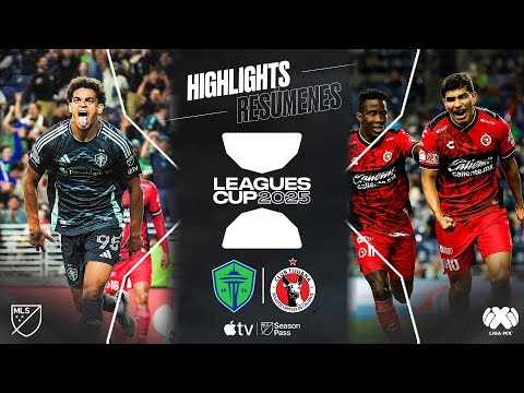 Seattle Sounders FC vs. Club Tijuana | Leagues Cup | Comeback Win!