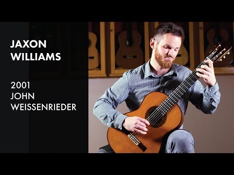 Johanson Prelude 9 - Jaxon WIlliams plays 2001 Weissenrieder