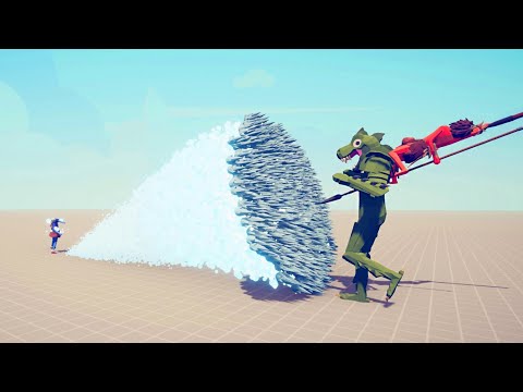 T-REX RIDER vs EVERY GOD - Totally Accurate Battle Simulator TABS