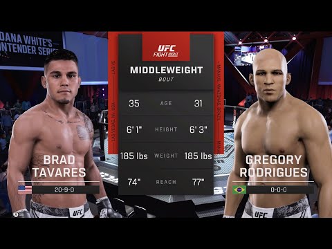 UFC Vegas 86: Tavares vs Rodrigues (UFC 5 Simulation)