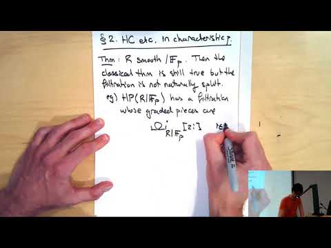 Topological Hochschild homology in arithmetic geometry (Matthew Morrow) 2-5