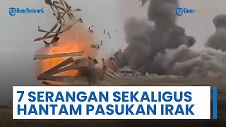 7 Serangan Udara Sekaligus Hantam Pasukan Irak, 2 Lokasi di Nineveh dan Salah Al-Din jadi Sasaran