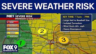 MN weather: More severe storms possible Wednesday