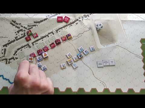 Let's play Men of Iron, St. Albans 1455 scenario