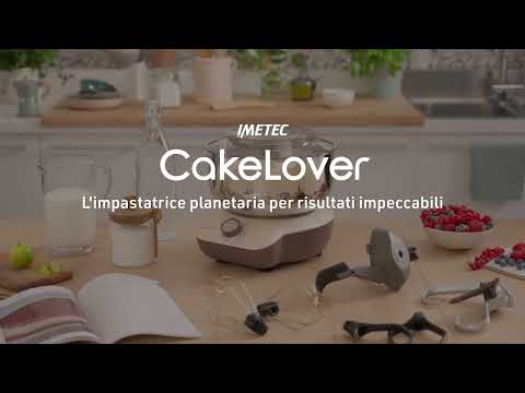 Nuova impastatrice planetaria Imetec CakeLover
