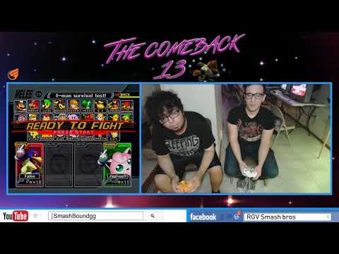 The Comeback 13 ssbm - Rick vs NoTaunt - Top 8 Winners