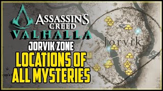 Jorvik All Mysteries Locations Assassin’s Creed Valhalla