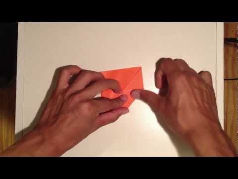 Origami Dove – how to make a dove
