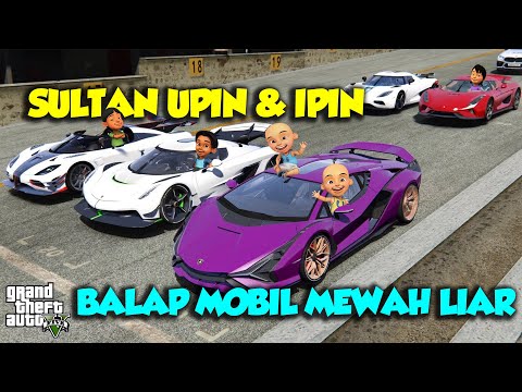 Sultan Upin Ipin ILR Racing LUXURY FAST Lamborghini CAR - GTA V Upin Ipin Latest Episode 756
