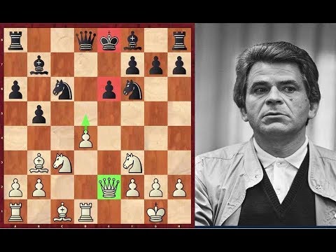 Spassky's Brilliance: Attacking the king in the center