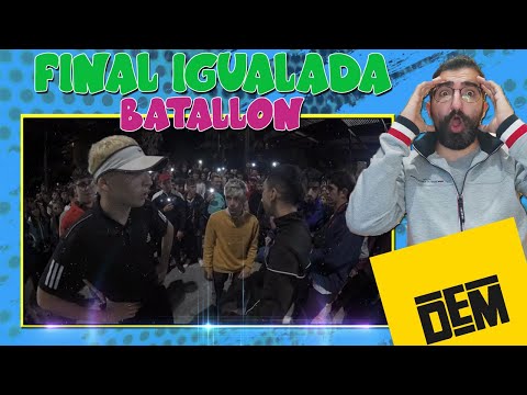 "HAMMER HARRY vs. KLAUW KILATE" FINAL🏆 DEM Uruguay Duplas I (REACCIÓN)