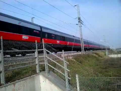 AV 9528 Napoli - Torino in livrea expo a 280km/h!