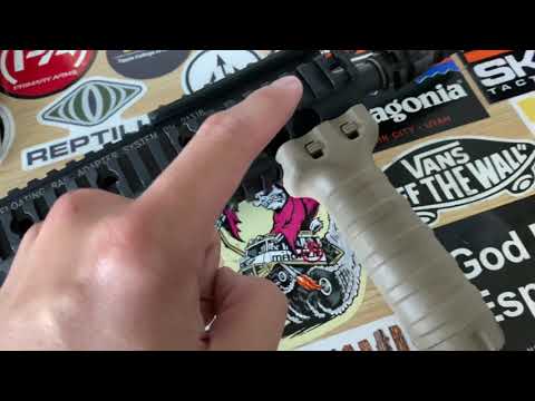 An easy way to remove Tango Down vertical grips