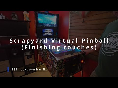 Scrapyard Pinball E34 lockdown bar fix
