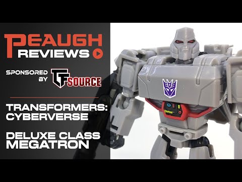 Video Review: Transformers Cyberverse - Deluxe MEGATRON