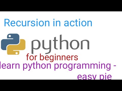 Recursion In Action Pythonpython Part 21learn Python Programming For Beginners