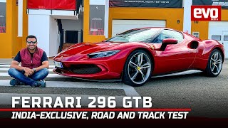 2022 Ferrari 296 GTB Review | India Exclusive Drive | Hybrid turbo V6 coming to India | evo India