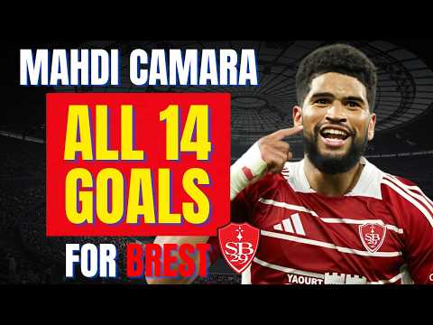 Mahdi Camara - ALL 14 GOALS FOR STADE BRESTOIS | Skills & Highlights