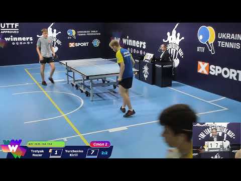 Tretyak Nazar- Yurchenko Kirill League of Best Table Tennis 2 09:00 04.10.2020