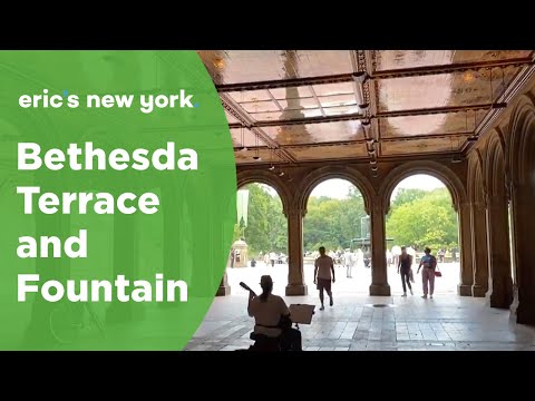 Bethesda Terrace and Fountain in Central Park New York - @EricsNewYork