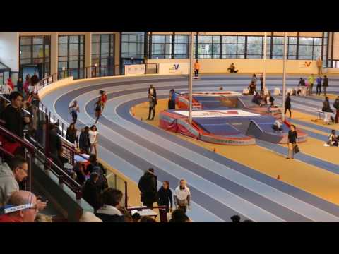 200m – Finale 9 – CAF – Championnat Régionaux Indoor 14/01/2017 – Eaubonne