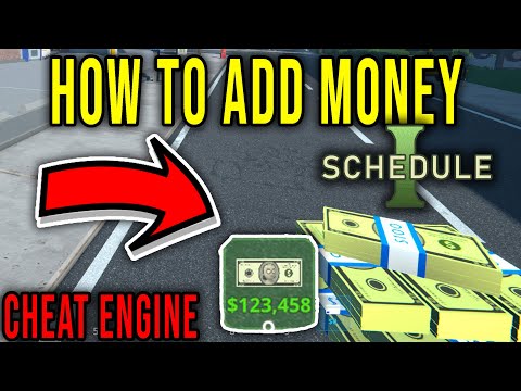 HOW TO ADD MONEY (CHEAT ENGINE) - Schedule 1