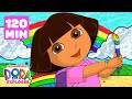 Dora S Coloring Party W Rainbows 2 Dora The Explorer For 2 Hours Dora Friends