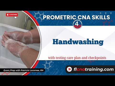 Proper Handwashing Technique | CNA Skills for Prometric Exam 2025