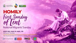 Download Lagu HOMILY | First Sunday of Lent | MOST REV. RAUL B. DAEL, DD | February 21, 2020 Thumbnail